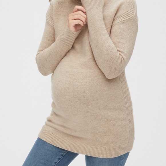 Gap Maternity Turtleneck Tunic Sweater - Picture 7 of 7
